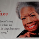 The Maya Angelou Forever Stamp is seen at the Maya Angelou Forever Stamp Dedication at the Warner Theatre in Washington, D.C., on April 7, 2015.
Larry French/Getty Images